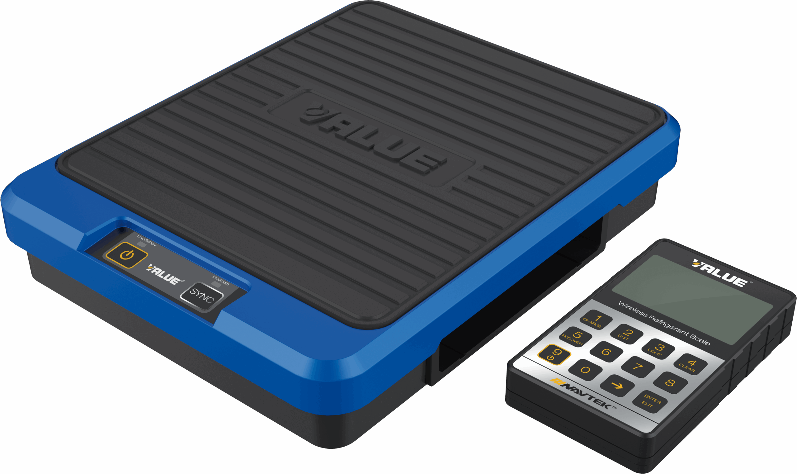 Wireless Scale VRS-120i-01 ميزان شحن مائع التبريد ألومنيوم بجهاز عن بعد