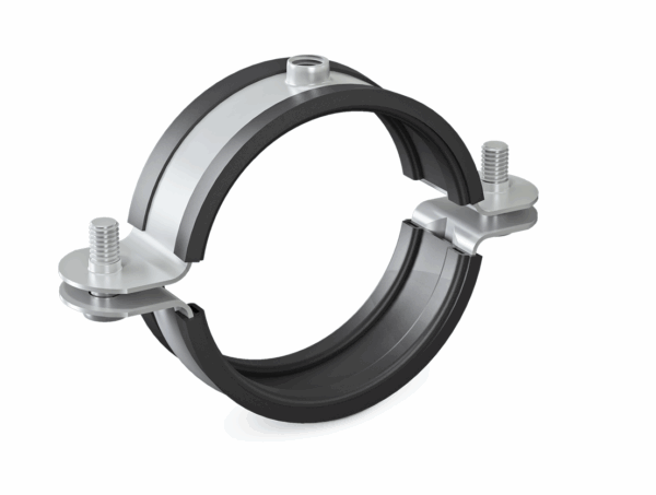 مشبك تعليق الأنابيب بأقطار 20-16مم يأتي بدون مسمار التثبيت بالحائط   Pipe Clamp 16-20mm   UPGB-3/8BK
