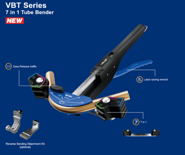 VBT-CB1  عدة يدوية لثني أنابيب النحاس بأقطار مختلفة - Image 6